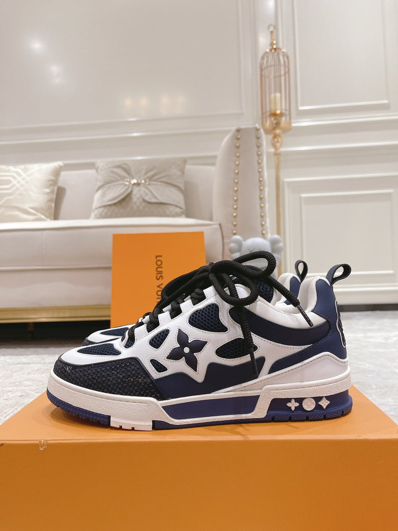 LV Skate Sneaker Marine White