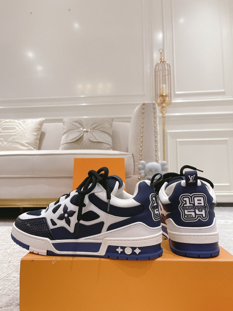 LV Skate Sneaker Marine White