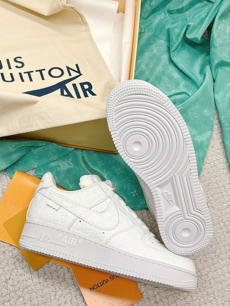 LV Nike Air Force 1 Low By Virgil Abloh White