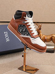 CD B27 High Top Sneaker Brown