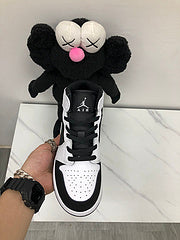 Jordan 1 Mid White Black